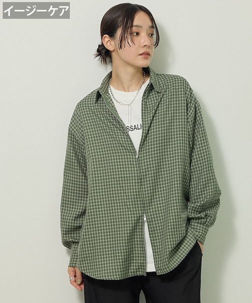 イージーケアアソートZIPシャツ