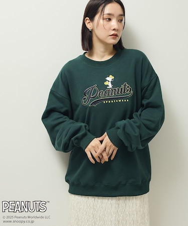 ■PEANUTS ベースボールスウェット