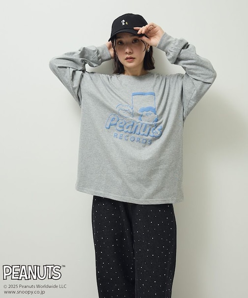 ■PEANUTS ミュージカルノート ロンTEE