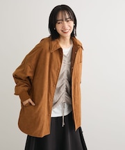 コーデュロイ中綿CPO