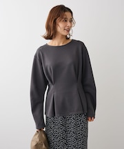 ・SUGAR SPOON フォルムスリーブプルオーバー