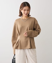 ・SUGAR SPOON フォルムスリーブプルオーバー