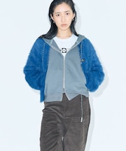 ■WITH KURUMI NAKATA スウェットZIPフード