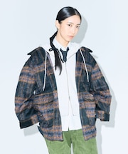 ■WITH KURUMI NAKATA チェックジャケット