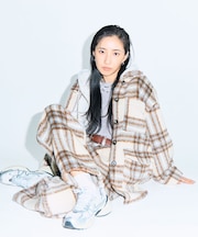 ■WITH KURUMI NAKATA チェックジャケット