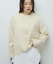 ふわもっちニットプルオーバー