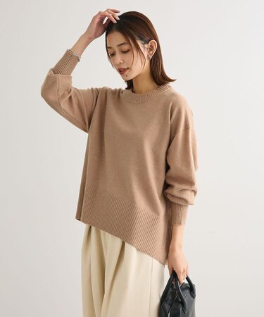 ふわもっちニットプルオーバー