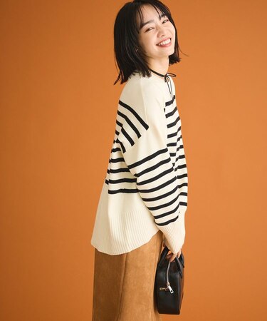 ふわもっちニットプルオーバー