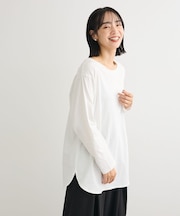 【WEB限定】裾ラウンドホワイトインナー