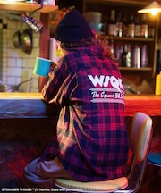 ■STRANGER THINGS×MINNETONKA?チェックシャツ