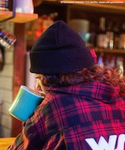 ■STRANGER THINGS×MINNETONKA?ニットキャップ