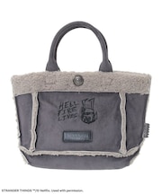 ■STRANGER THINGS×MINNETONKA?フェイクスウェードボアバッグ