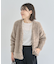 シャギーVネックカーディガン
