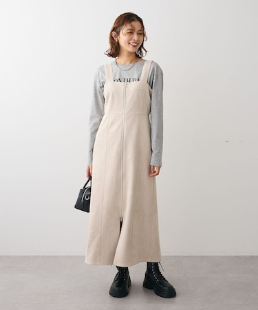 ・ELENCARE DUE スエードポンチジャンスカ