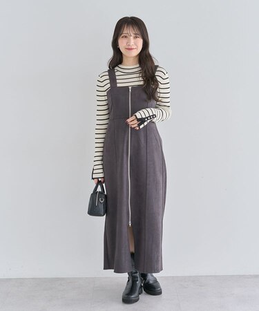 ・ELENCARE DUE スエードポンチジャンスカ