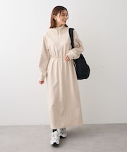 ・ELENCARE DUE スエードポンチワンピース
