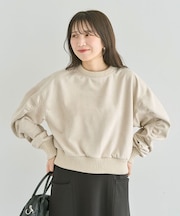 ・ELENCARE DUE スエードポンチプルオーバー