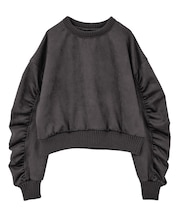 ・ELENCARE DUE スエードポンチプルオーバー