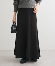 ・ELENCARE DUE サイドポケットフレアスカート