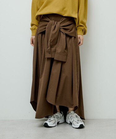 ・ELENCARE DUE 袖付デザインスカート