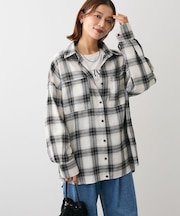 ・ELENCARE DUE 2wayチェックビックシャツ