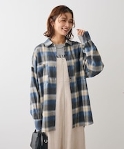 ・ELENCARE DUE 2wayチェックビックシャツ