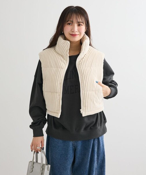 ・swing by ワイドコールベスト