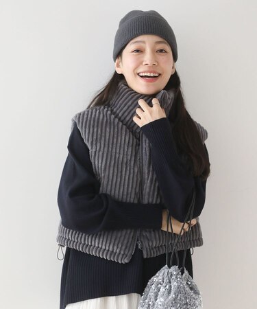 ・swing by ワイドコールベスト