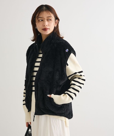 ■別注Champion シェルパフリースベスト