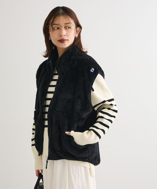 ■別注Champion シェルパフリースベスト