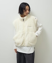 ■別注Champion シェルパフリースベスト