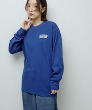 ●NB プレミアムロゴロングスリーブTシャツ