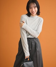 in ラメリブハイネックプルオーバー
