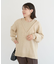 フェイクレイヤードVネックニットプルオーバー
