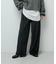 フェザーレースジャガードパンツ