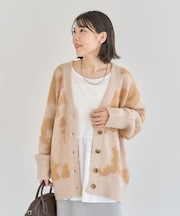 アニマル柄カーディガン