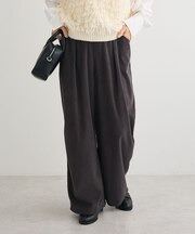 太畝コーデュロイカラーパンツ