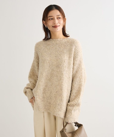 ブークレMIXニットチュニック