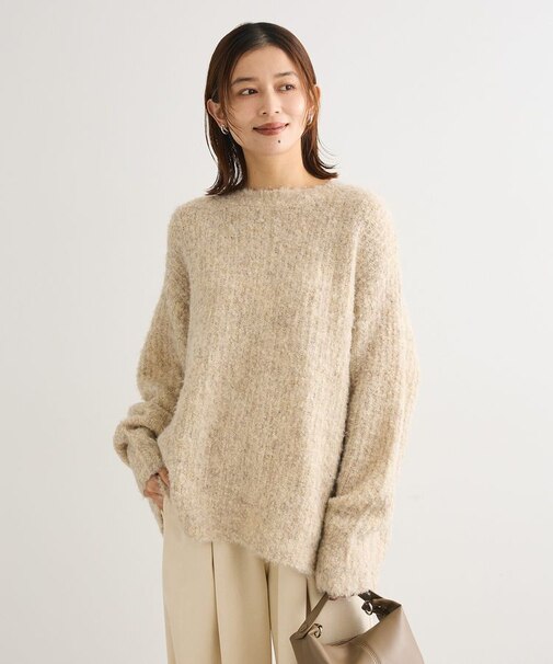 ブークレMIXニットチュニック