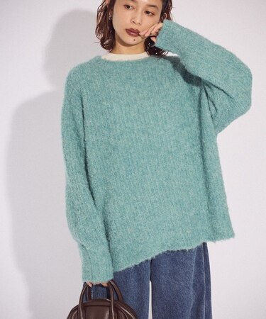 ブークレMIXニットチュニック