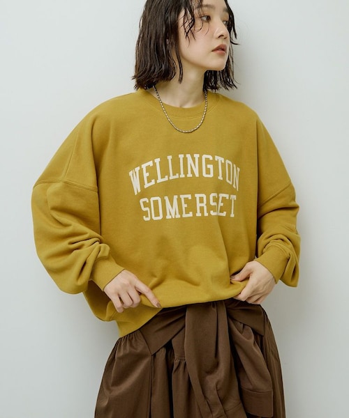 UN3D. スクエアロゴビッグプルオーバー size44 ★新品未使用★ UN3D.（アンスリード）の「MENS CRACK LOGO BIG T / メンズ