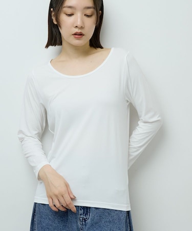 in バレエネックインナー