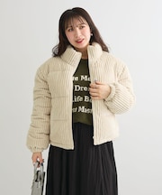 ・swing by ワイドコールスタンドブルゾン