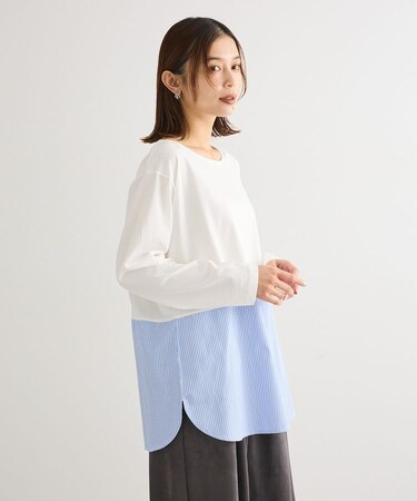 裾ドッキングホワイトインナー