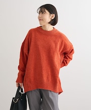 リラックスモールニットチュニック