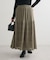 起毛レースティアードスカート