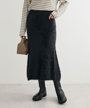 ・Petit Fleur シャギーマーメイドスカート