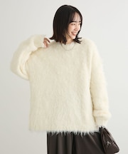 ・swing by 2wayロング起毛カーディガン