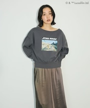 STAR WARS/オフショルスウェット