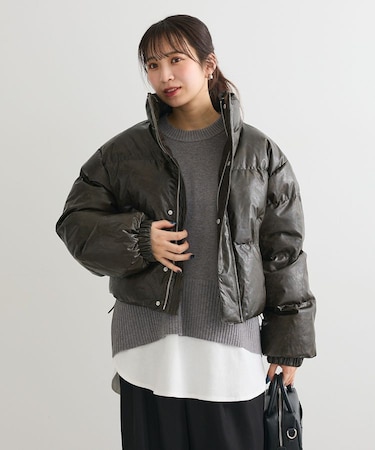 ・swing by ビンテージソフトレザーブルゾン